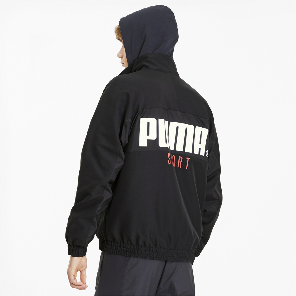 

PUMA - male - Олимпийка PUMA TFS Woven Jacket – Puma Black –, Черный