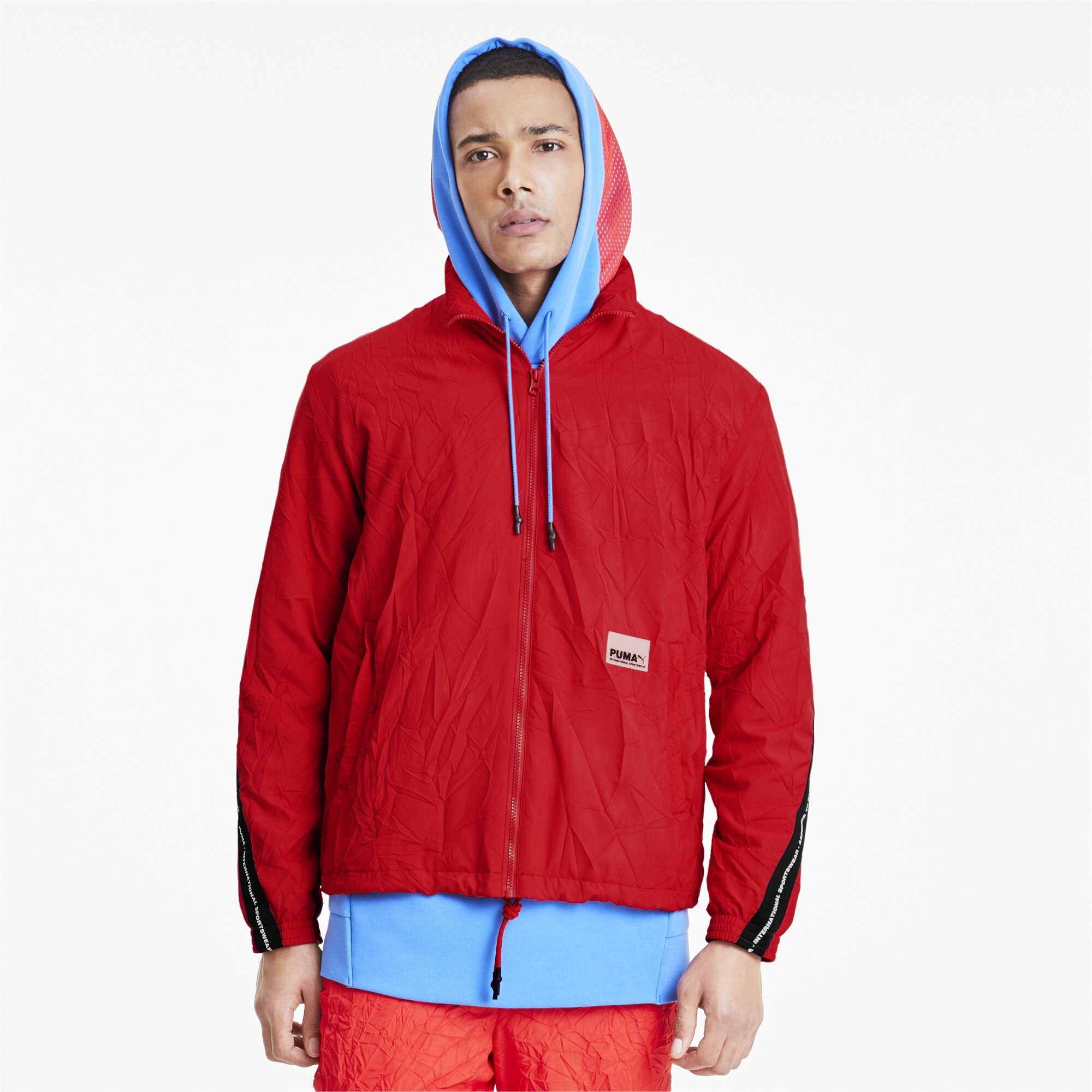 puma avenir woven track top