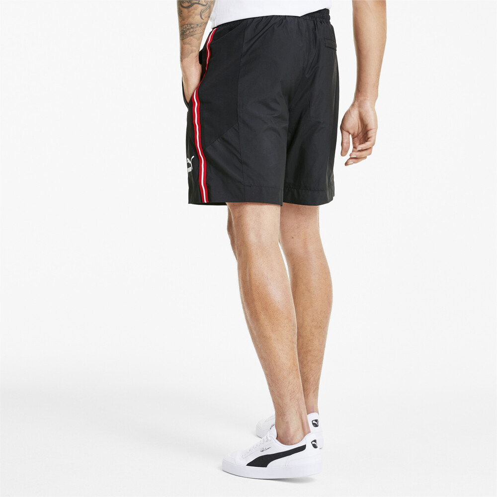 

PUMA - male - Шорты PUMA TFS Shorts Woven – Puma Black-High Risk Red –, Черный