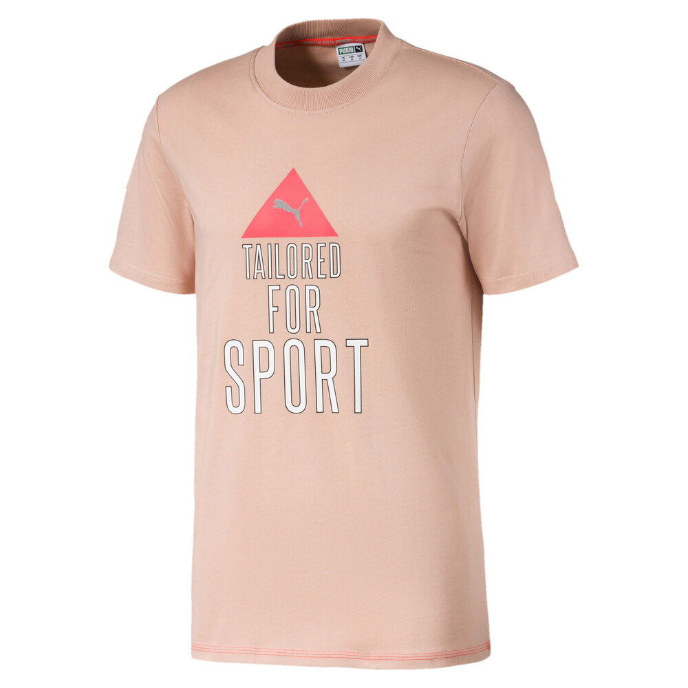 

PUMA - male - Футболка TFS Industrial Tee – Pink Sand –, Розовый