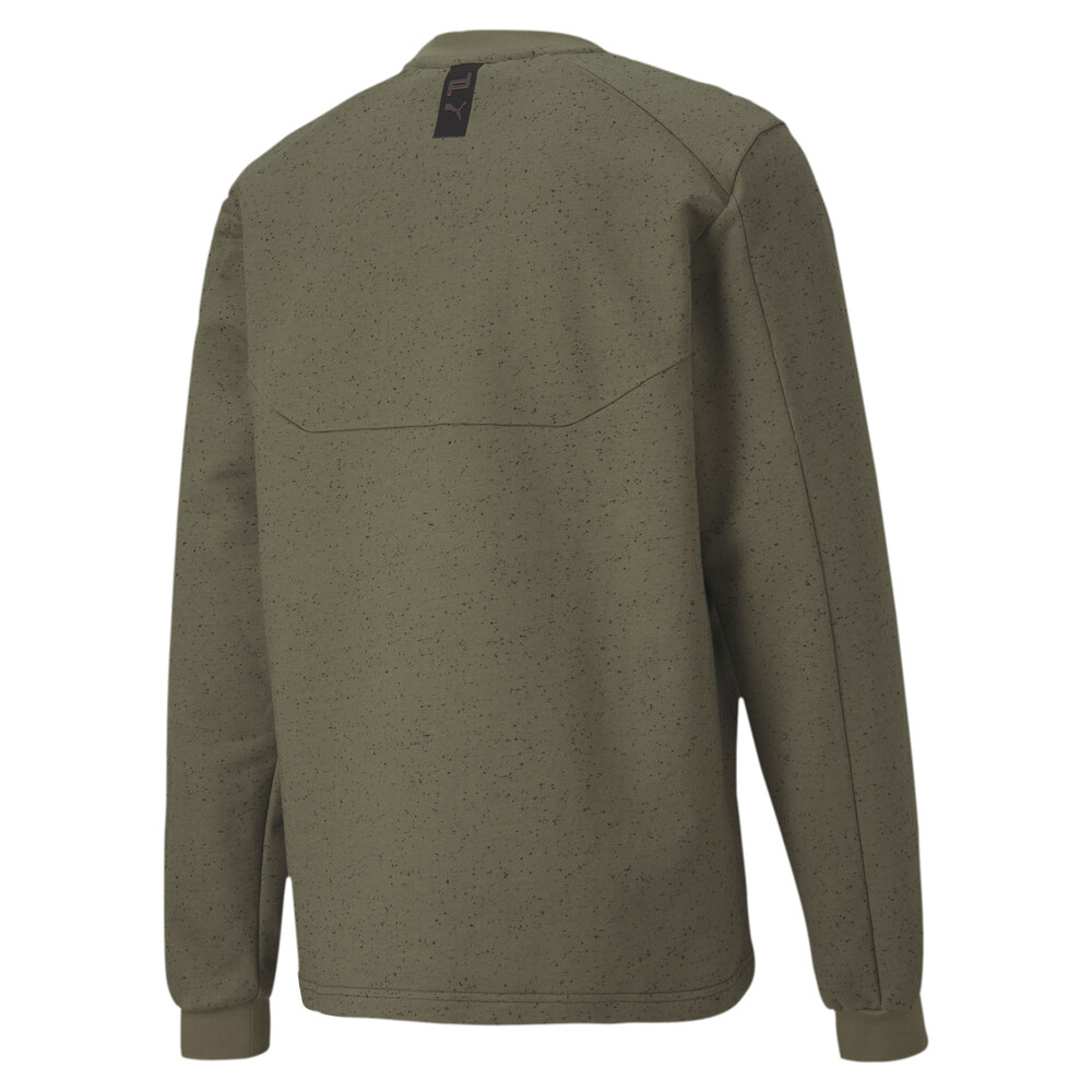 

PUMA - male - Толстовка M PD Crew Neck – Deep Lichen Green Heather –, Зеленый