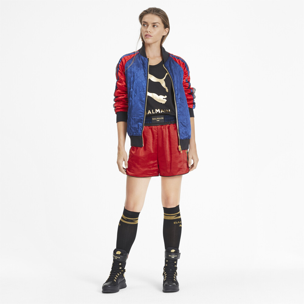 

PUMA - female - Шорты PUMA x BALMAIN Boxing Shorts – High Risk Red –, Красный