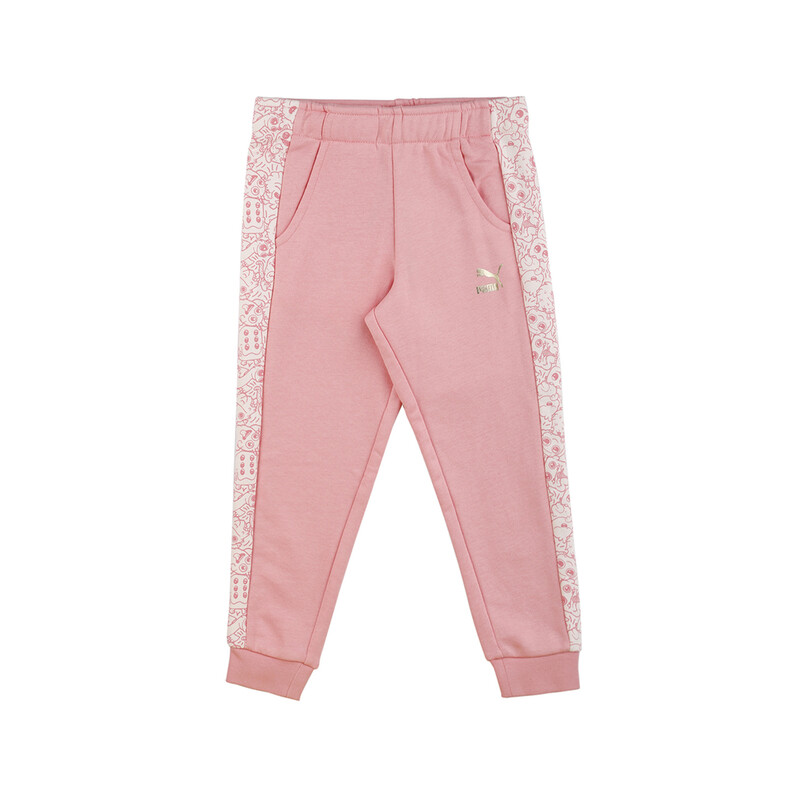 PUMA Monster Kid's Sweatpants, Pink