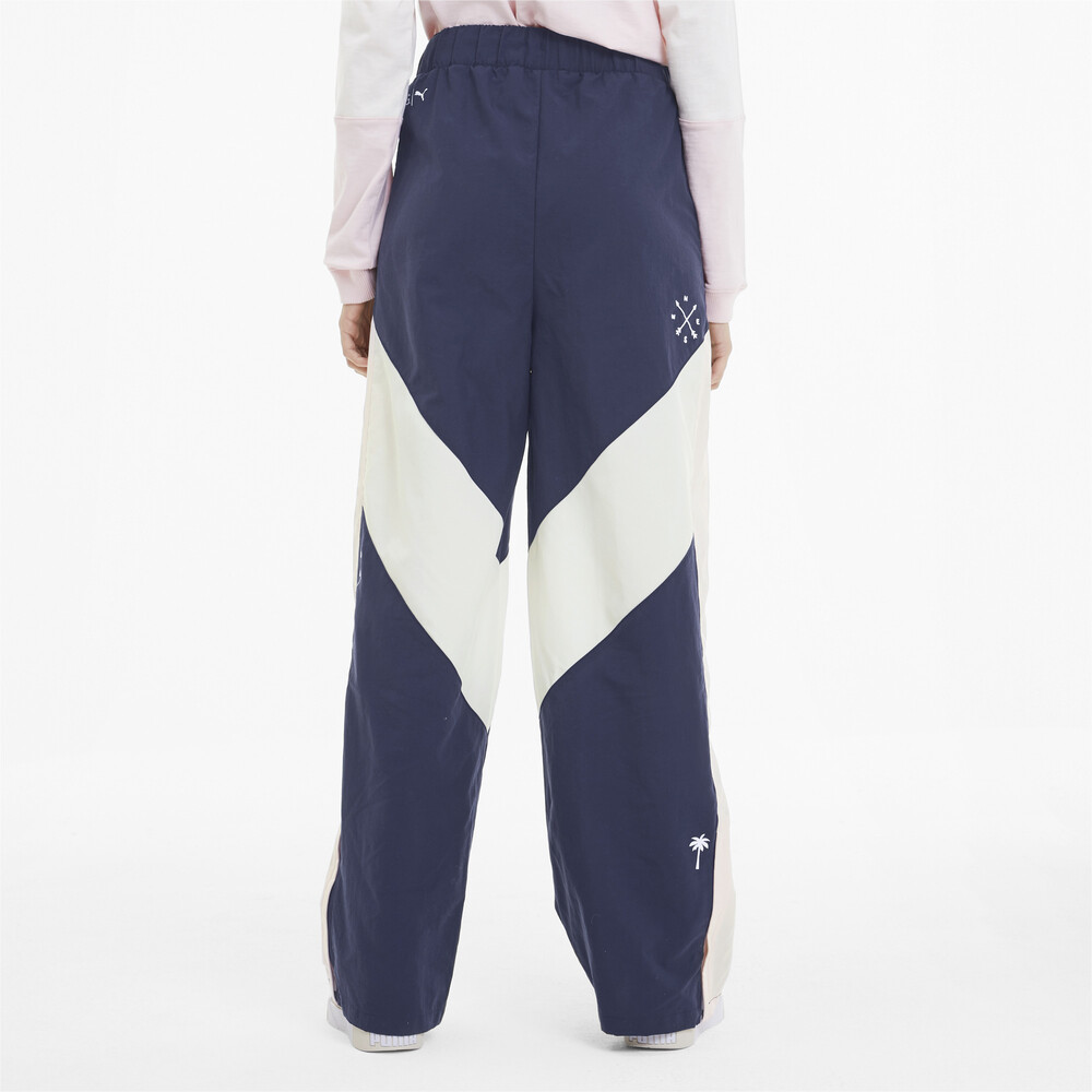 

PUMA - female - Штаны PUMA x SG Track Pant – Peacoat-Whisper White-Pink –, Синий