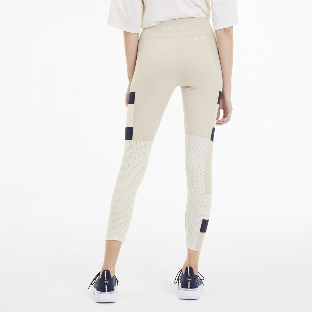 

PUMA - female - Леггинсы PUMA x SG Legging – Silver Gray-Whisper White –, Серый