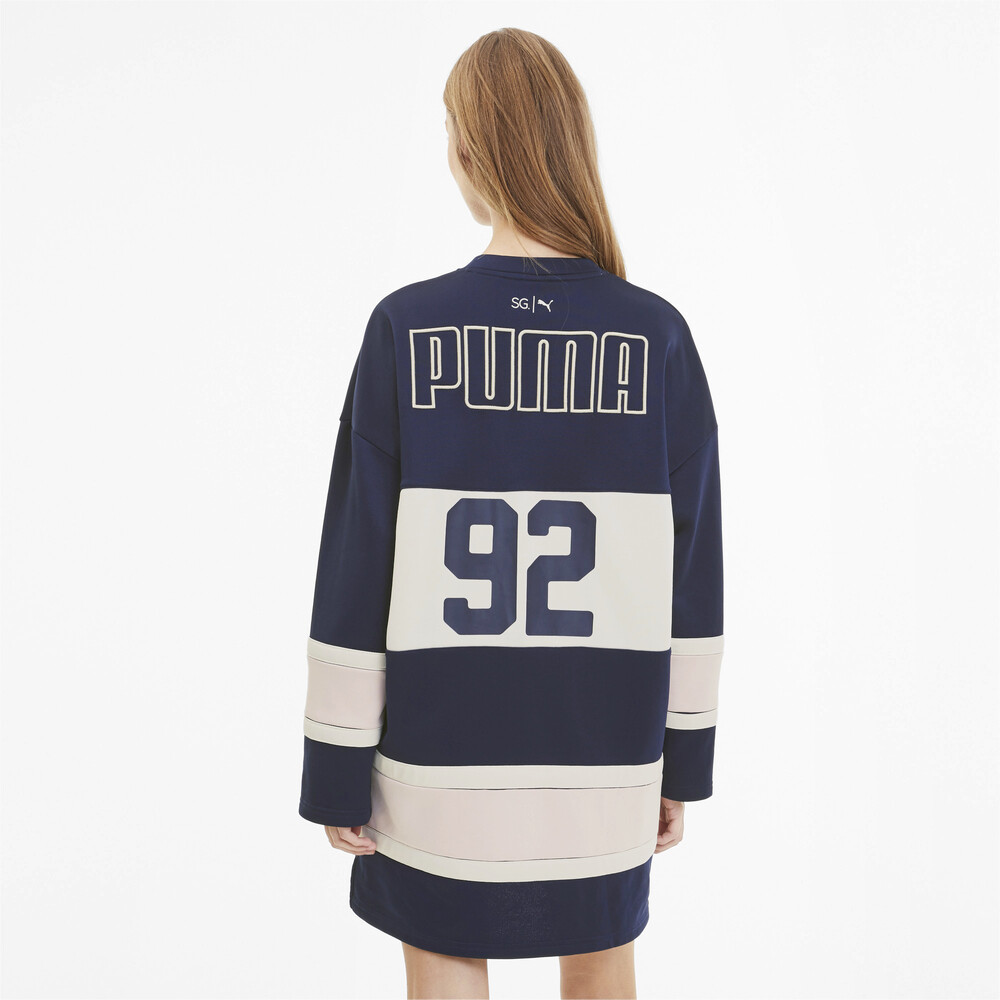 

PUMA - female - Платье PUMA x SG Hockey – Peacoat-Whisper White-Pink –, Синий