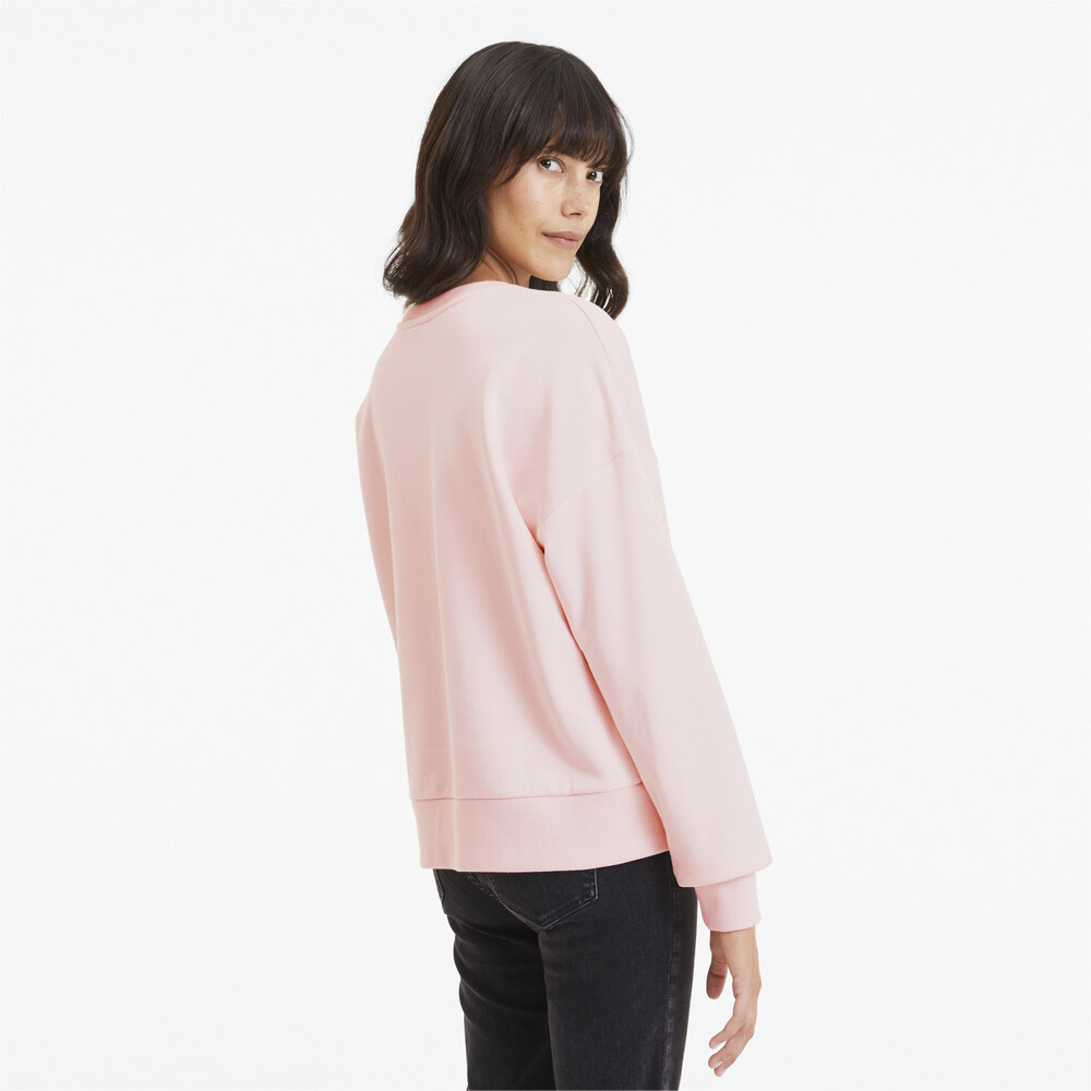 

PUMA - female - Толстовка Classics Logo Metallic Crew – Rosewater-metallic –, Розовый