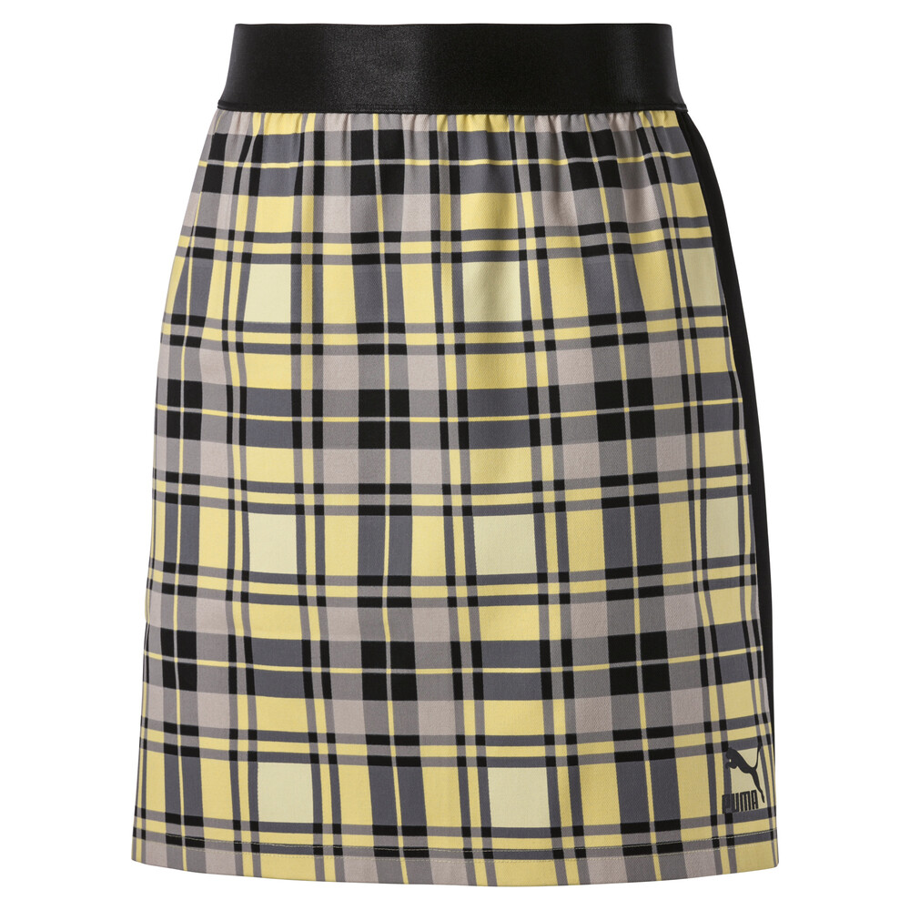 

PUMA - female - Юбка Check Skirt – Yellow Cream –, Желтый