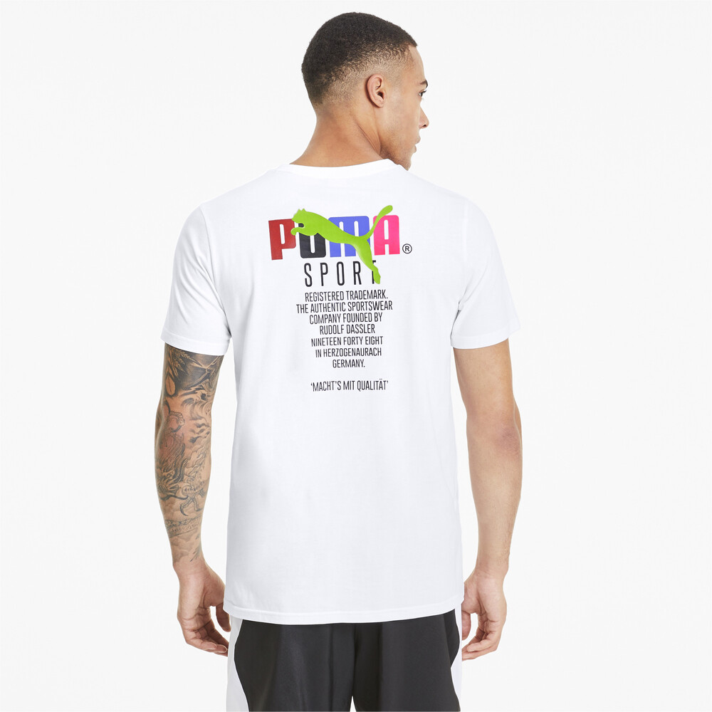 

PUMA - male - Футболка Graphic Tee TFS – Puma White-puma black –, Белый