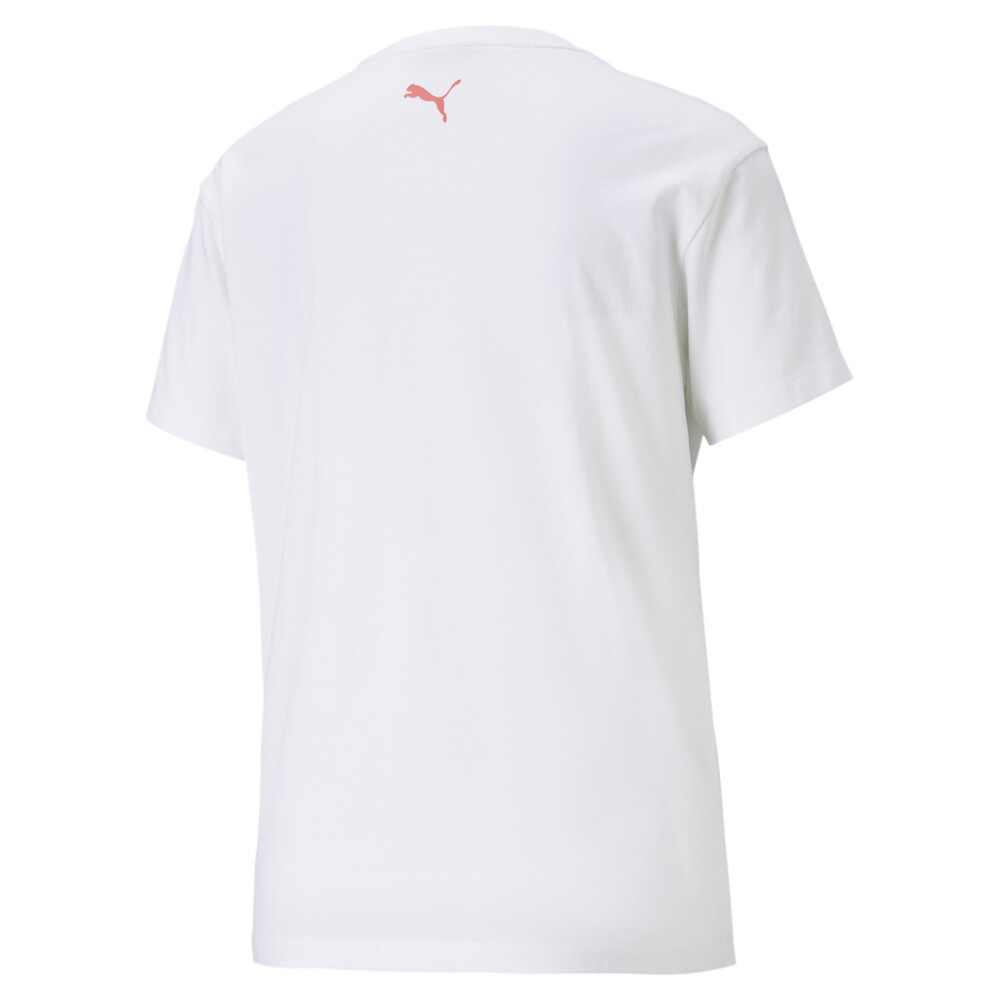 

PUMA - female - Футболка Evide Form Stripe Tee – Puma White –, Белый