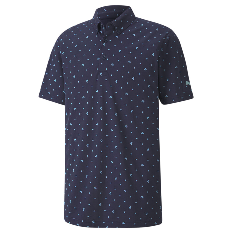 Men's PUMA Piqué dryCELL Golf Polo, Purple