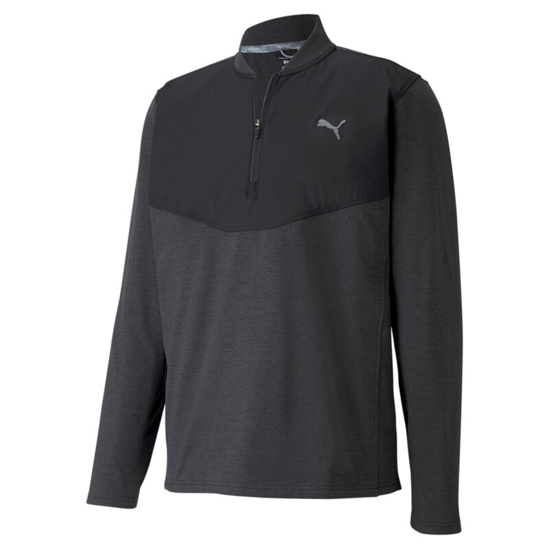 

Men's PUMA CLOUDSPUN Stealth Quarter-Zip Regular Fit Sweatshirt