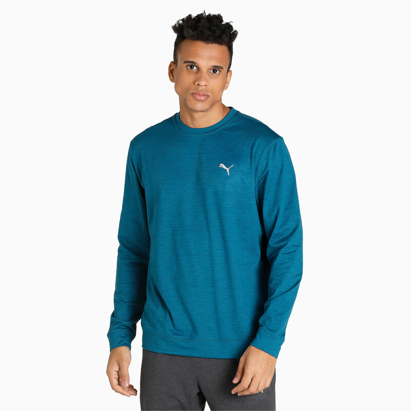 

Men's PUMA CLOUDSPUN Golf Sweatshirt, Black/gray/coral