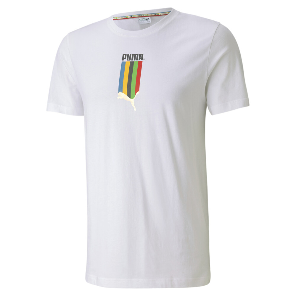 Tfs Graphic Erkek T Shirt Beyaz Puma Puma Turkiye Resmi Alisveris Sitesi