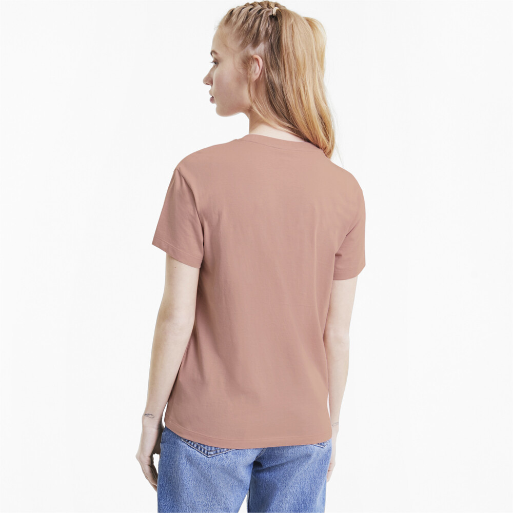 

PUMA - female - Футболка Classics Logo Tee – Bridal Rose-glitter –, Розовый