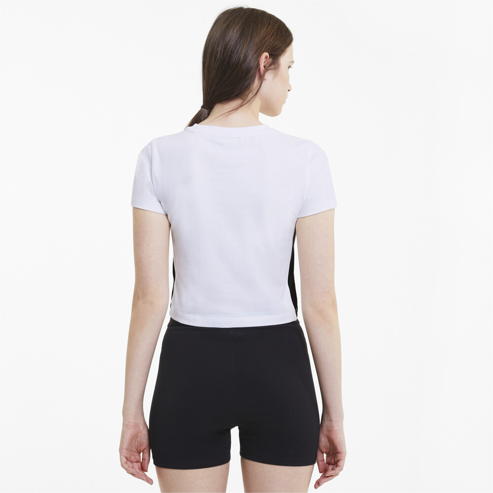 

PUMA - female - Топ Classics Cropped Top – Puma White –, Белый