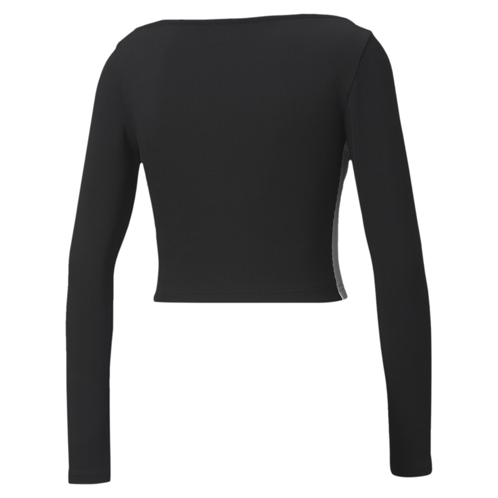 

PUMA - female - Топ Classics Ribbed Cropped Top – Puma Black –, Черный