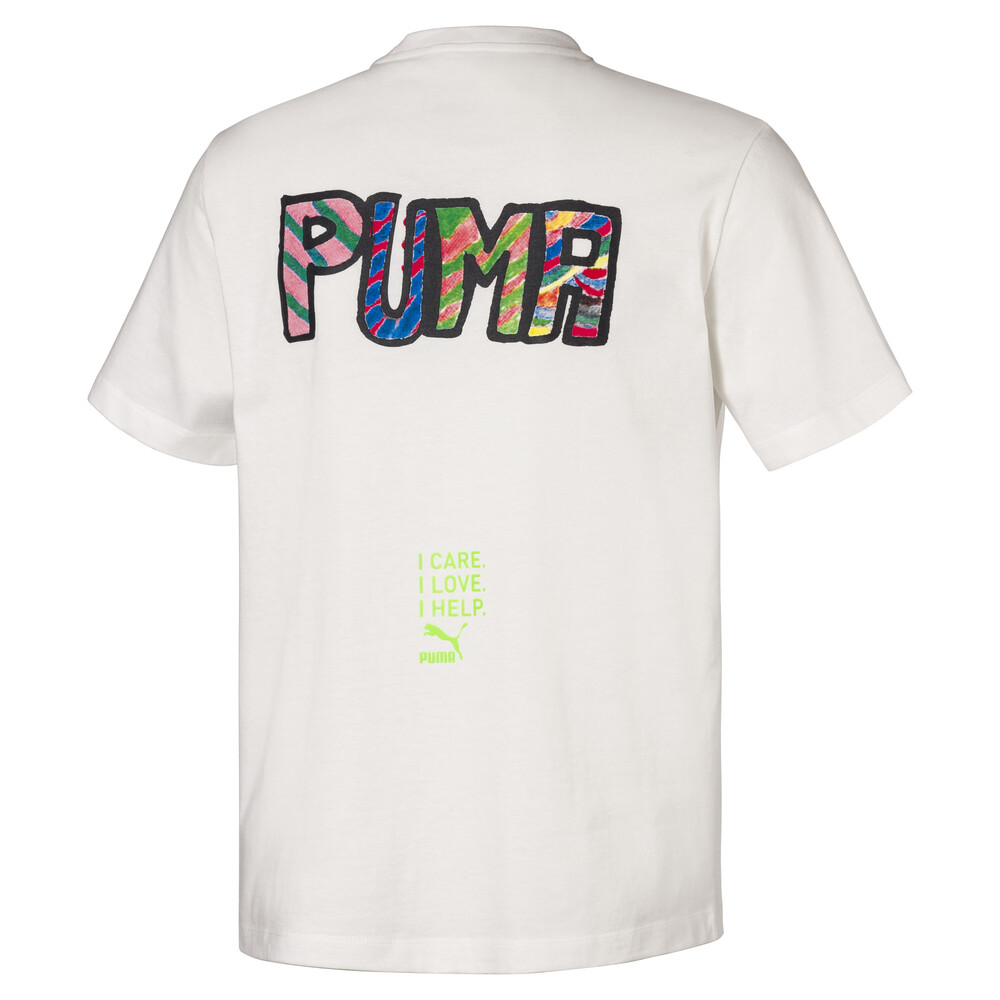 

PUMA - Футболка Charity Graphic Unisex Tee – Puma White –, Белый