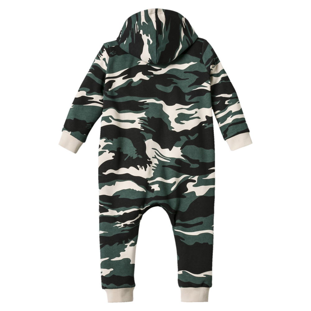 

PUMA - Детский комбинезон Baby Onesie – Bistro Green-AOP –, Зеленый