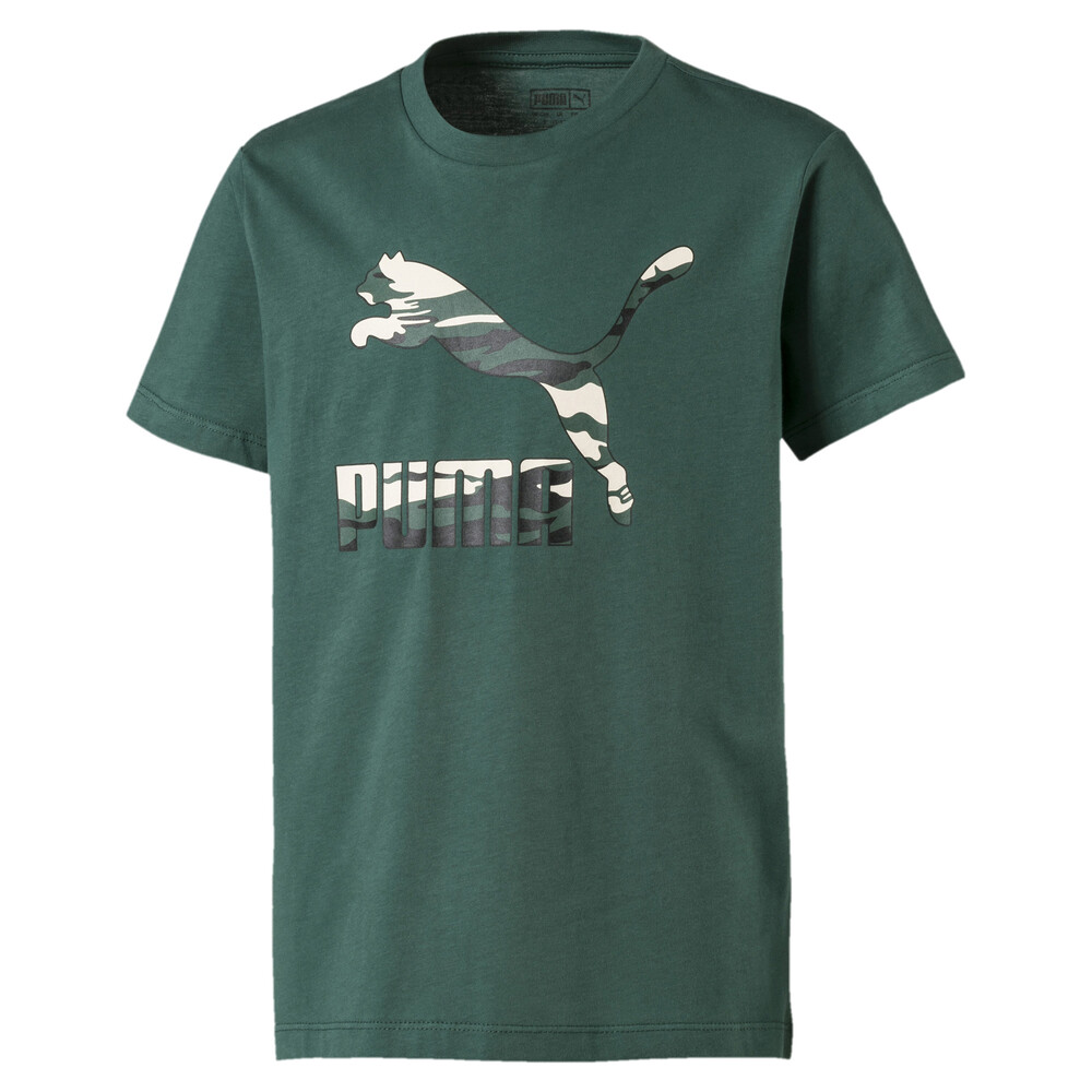 фото Детская футболка logo tee puma