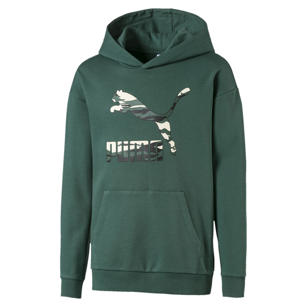 фото Детская толстовка logo hoodie puma