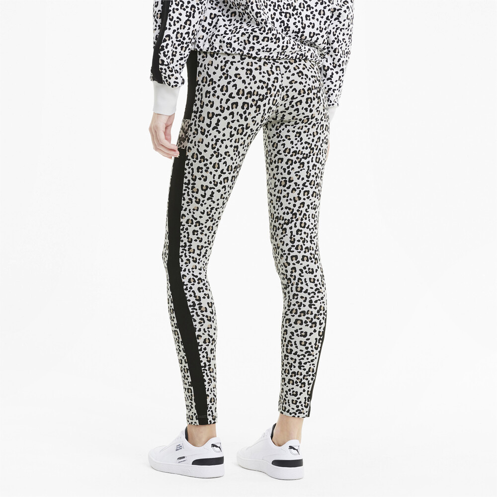 

PUMA - female - Леггинсы Classics Graphics Leggings – animal aop –, Серый