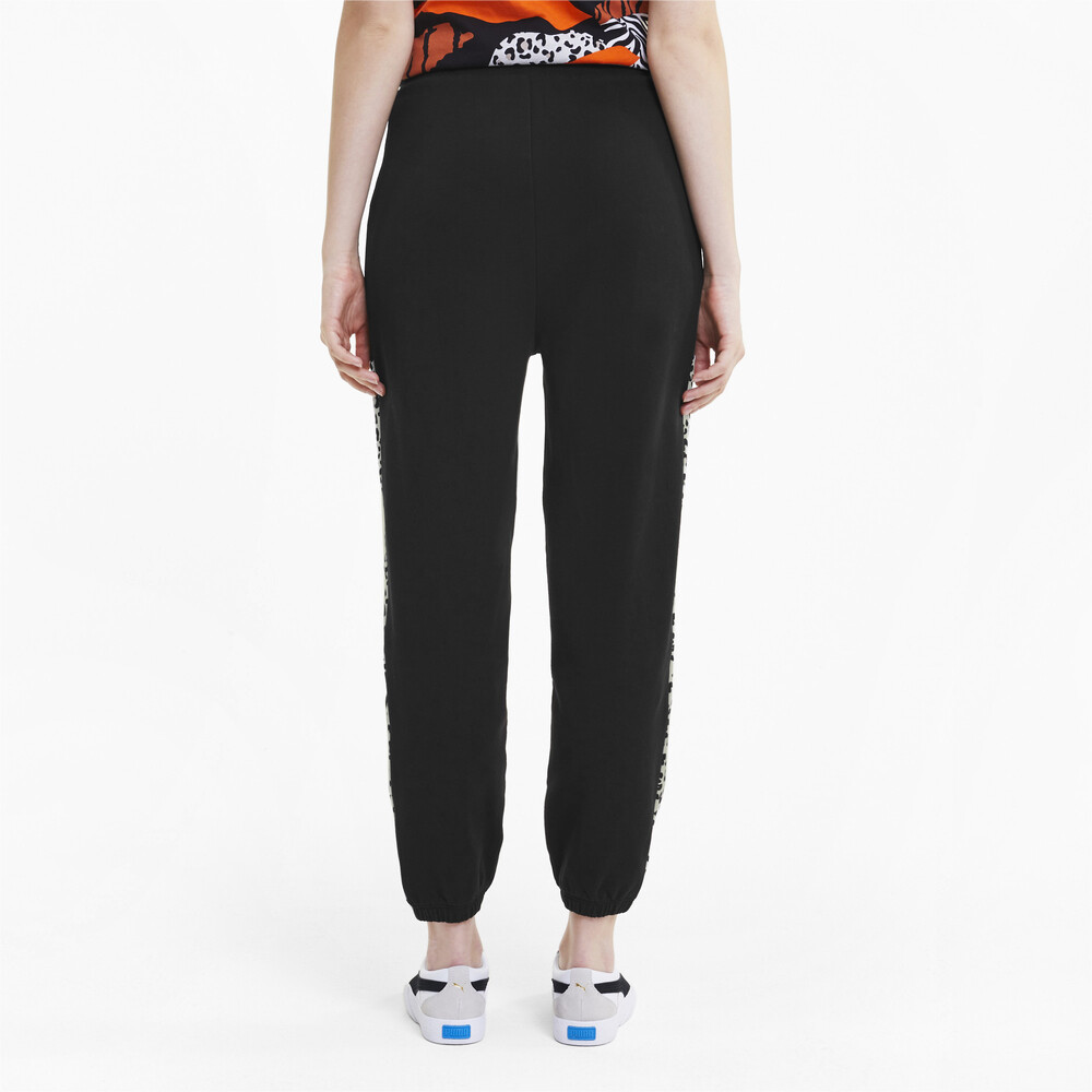 

PUMA - female - Штаны Classics Graphics Track Pant – Puma Black-animal –, Черный