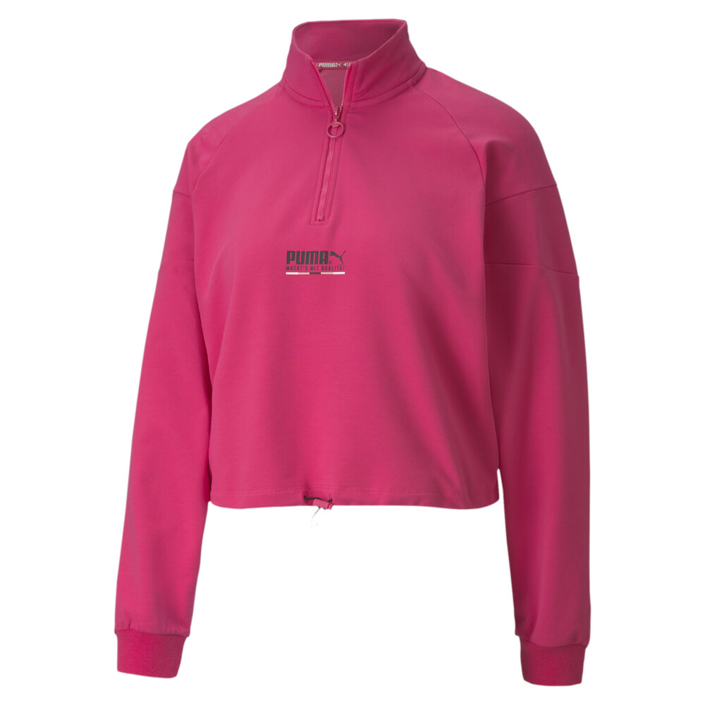 фото Толстовка tfs half zip crew puma