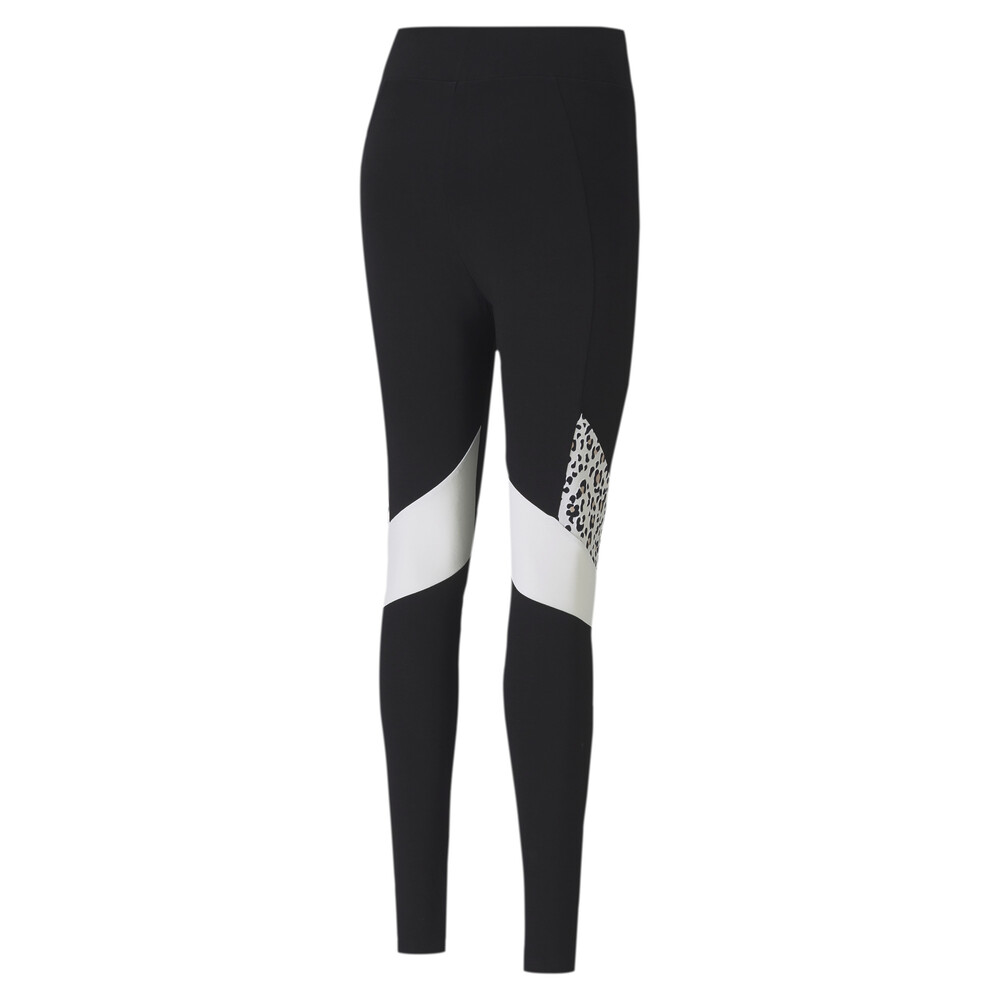

PUMA - female - Леггинсы TFS Leggings – Puma Black-animal –, Черный