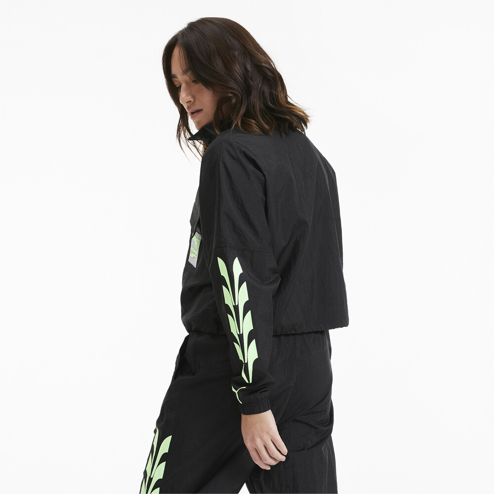 

PUMA - female - Олимпийка Evide Woven Track Jacket – Puma Black –, Черный