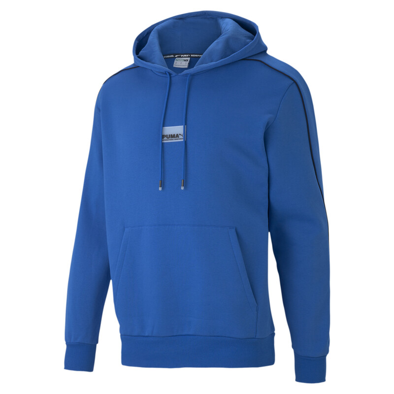 

Men's PUMA Avenir Regular Fit Hoodie, Black/blue