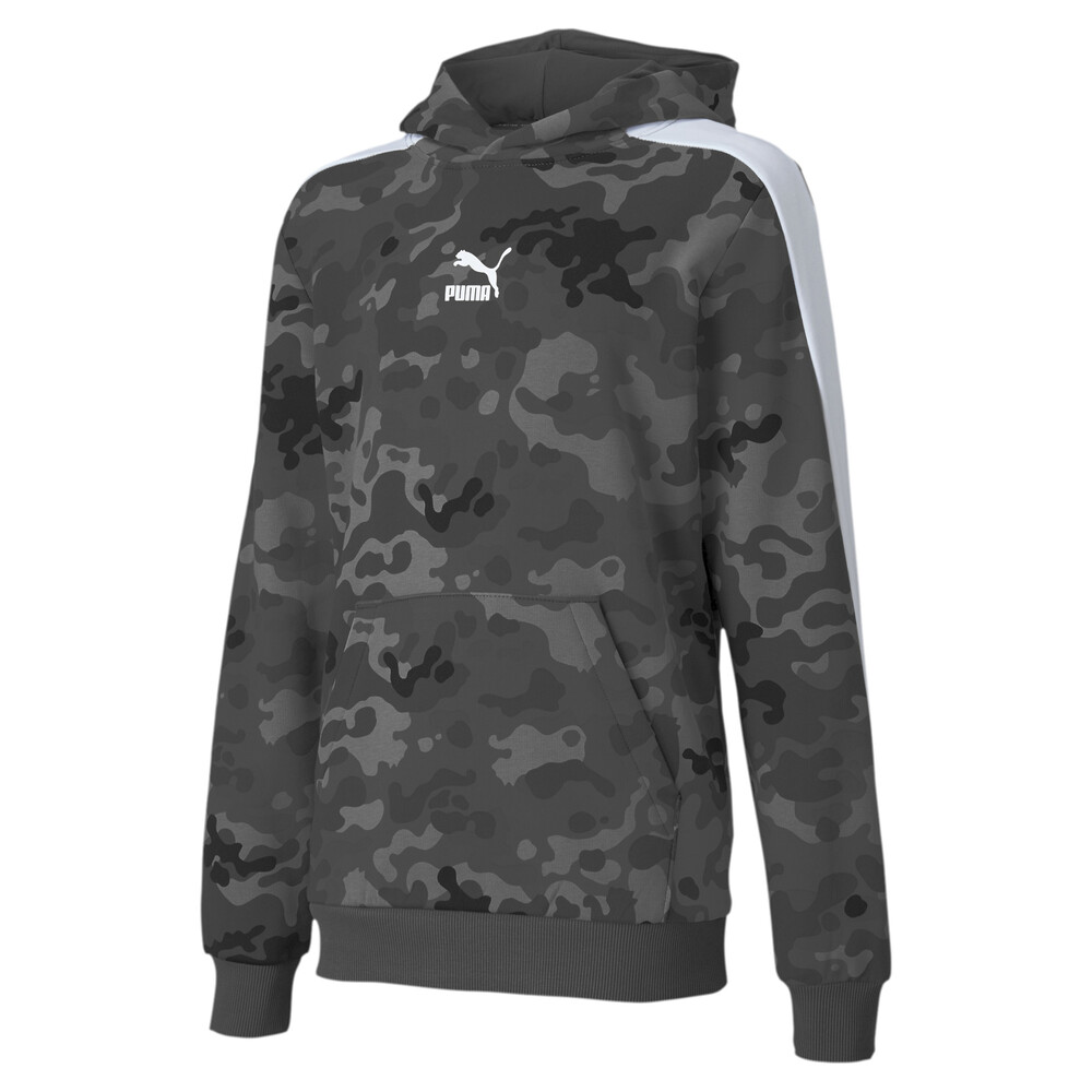 фото Детская толстовка classics graphics aop hoodie puma