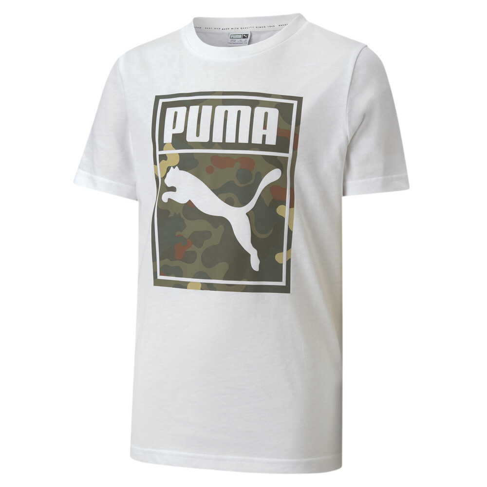 фото Детская футболка classics graphics tee puma