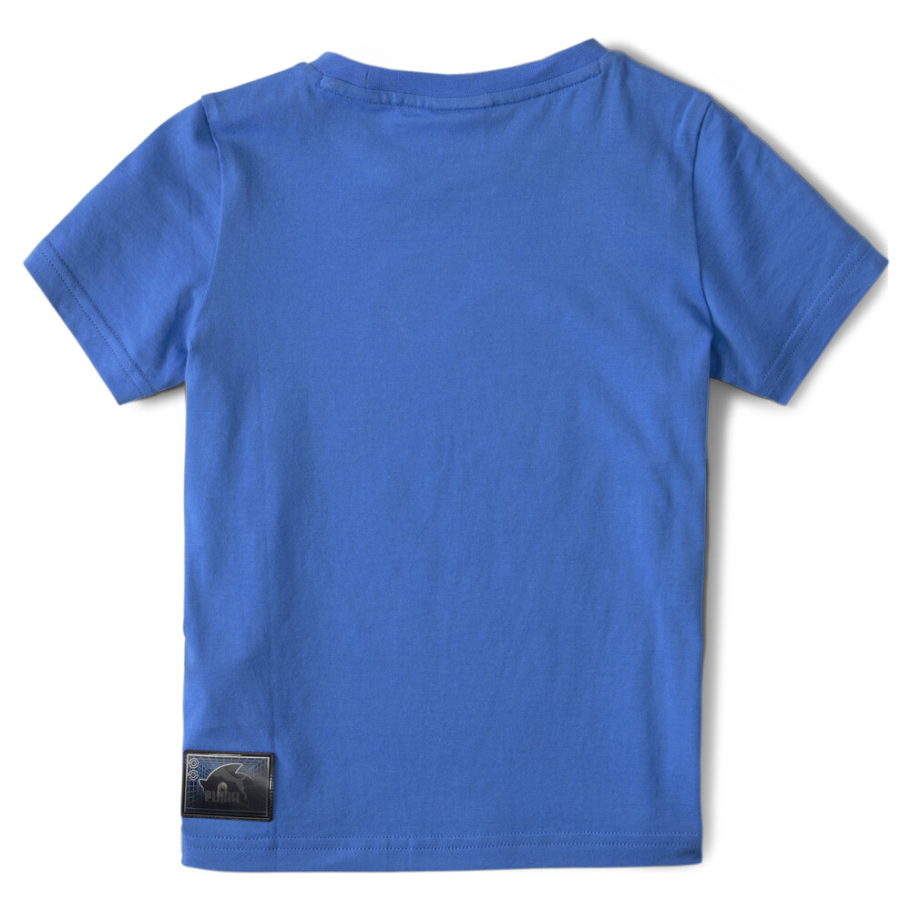 

PUMA - Детская футболка PUMA x SEGA Tee – Palace Blue –, Серый