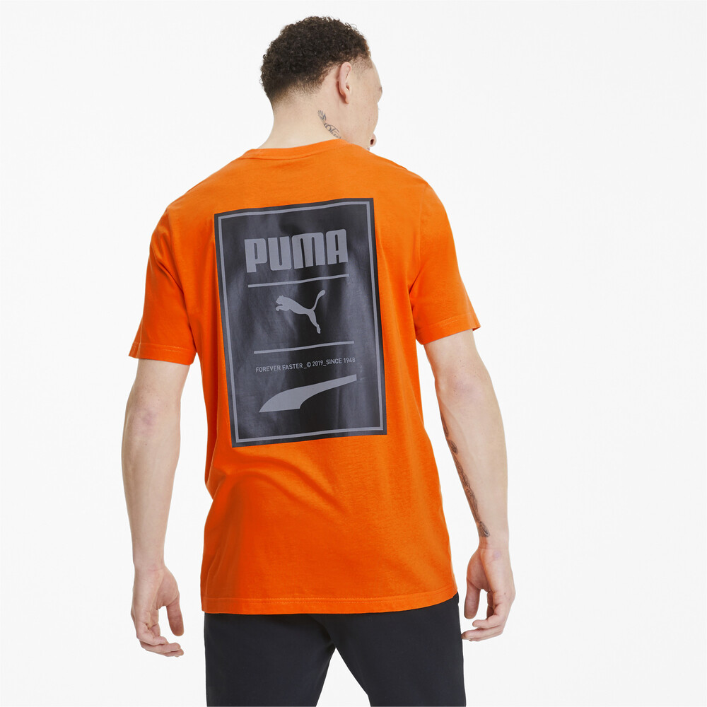 

PUMA - male - Футболка Recheck Pack Graphic Tee – Vibrant Orange –, Белый