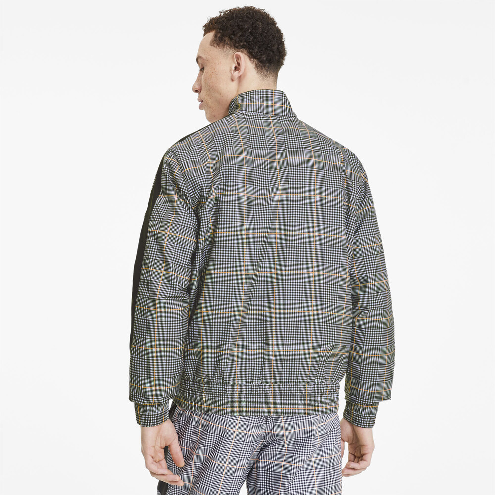 

PUMA - male - Олимпийка Recheck Pack Woven Jacket – Puma Black-AOP –, Черный
