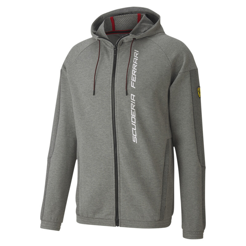 

Men's PUMA Ferrari Race Full-Zip Hooded Sweat Jacket, Gray