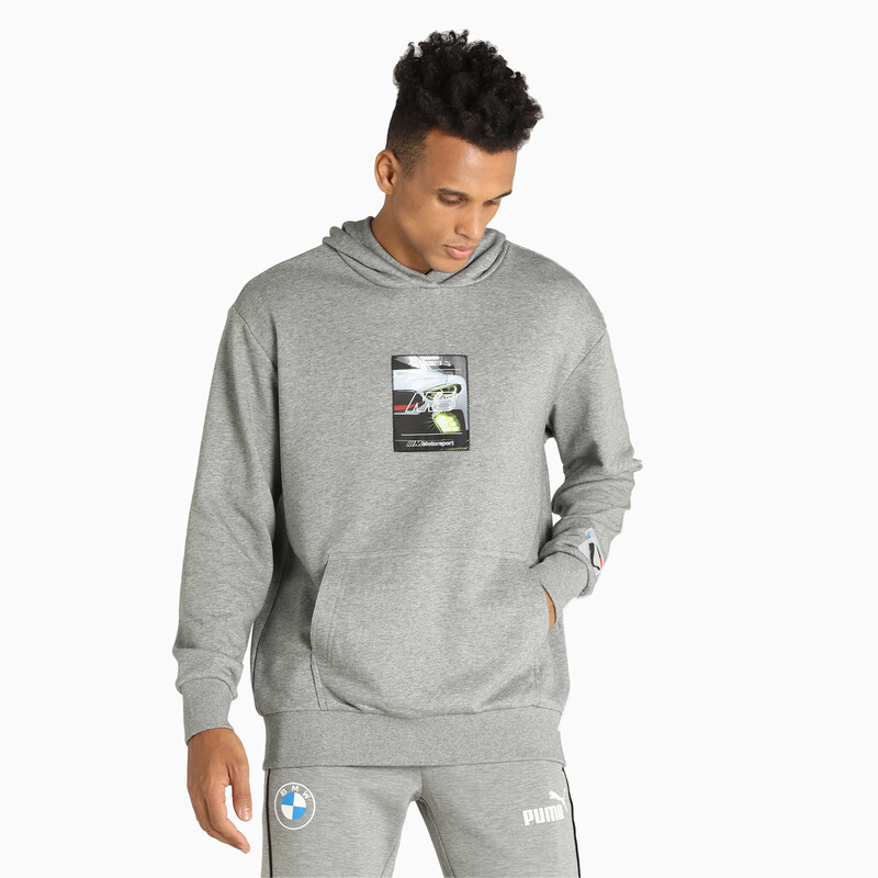 

Men's PUMA BMW M Motorsport Street Regular Fit Hoodie, Gray