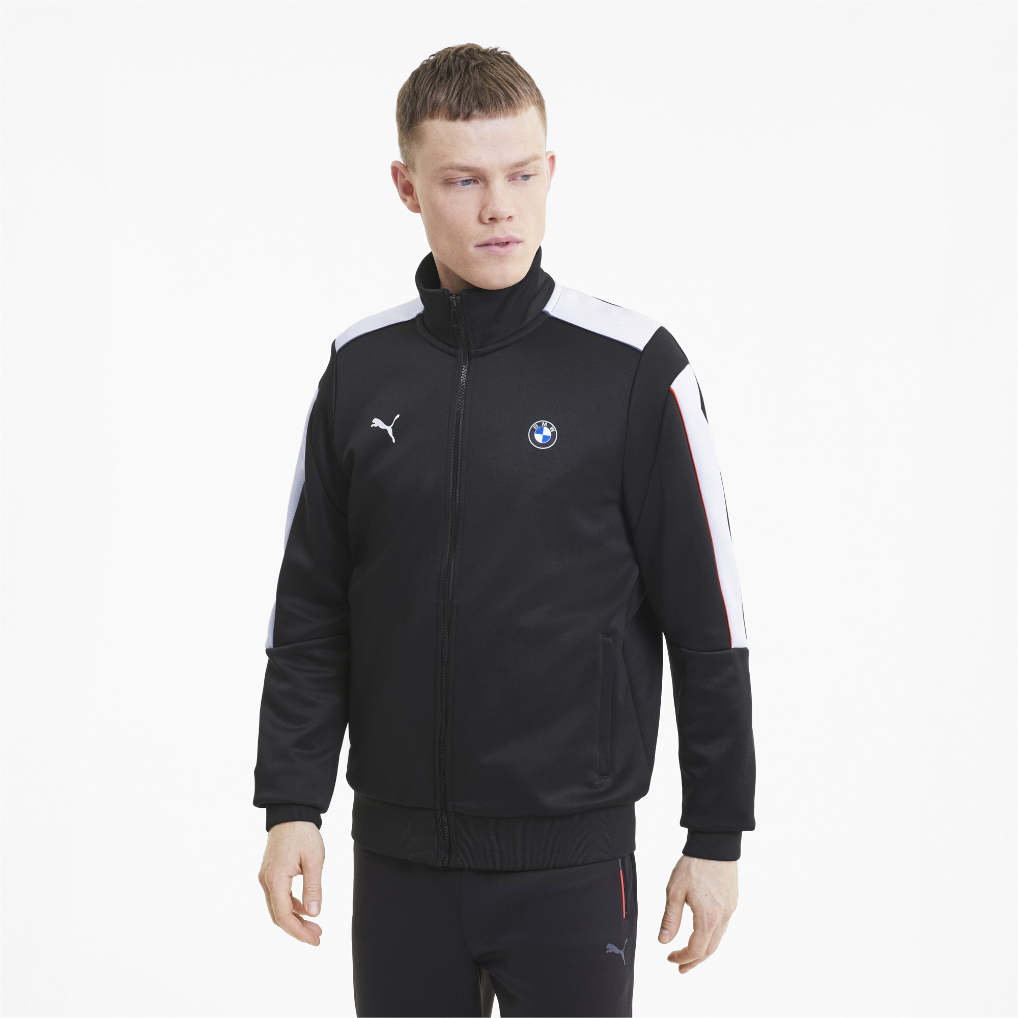 black puma tracksuit