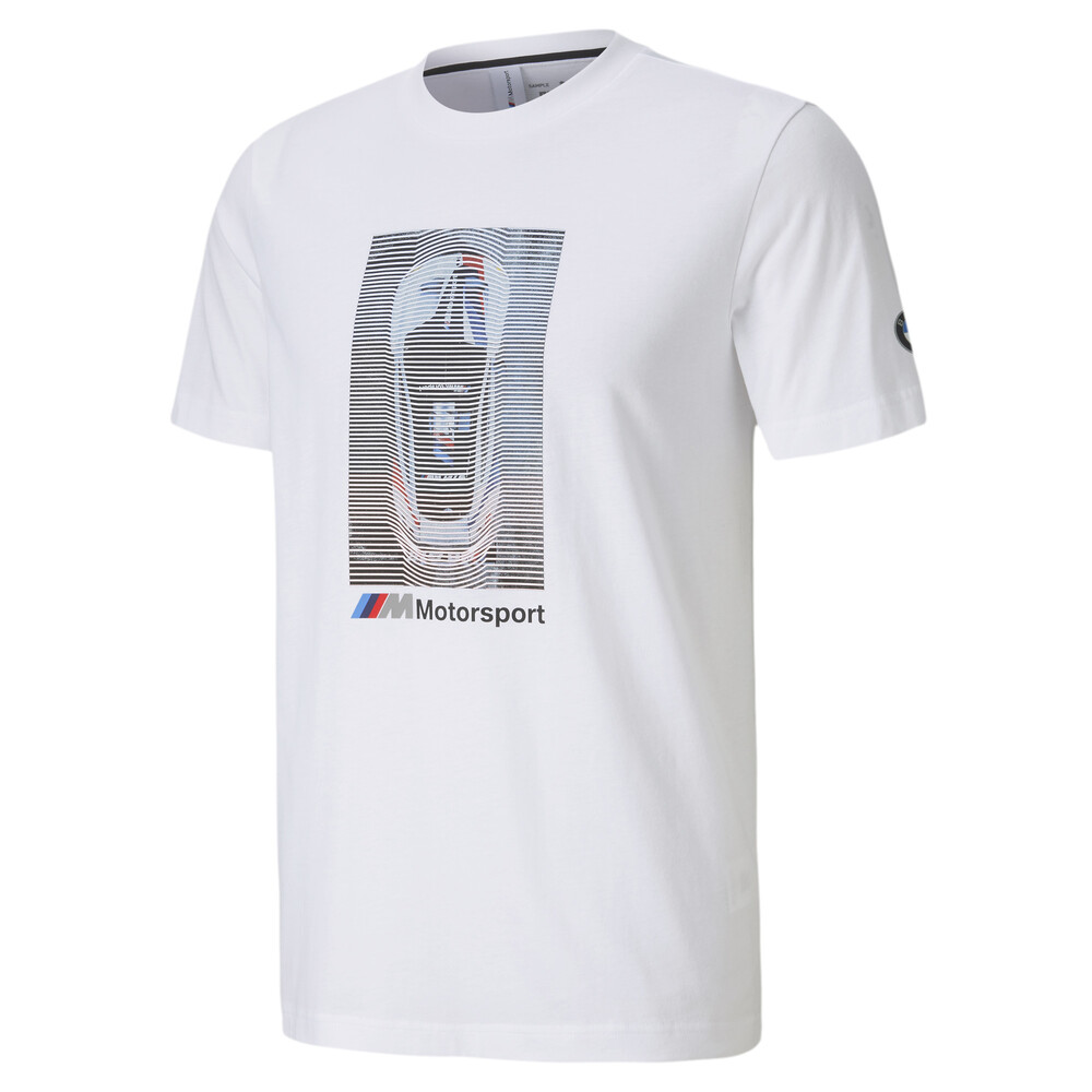 

PUMA - male - Футболка BMW MMS Graphic Tee – Puma White –, Белый