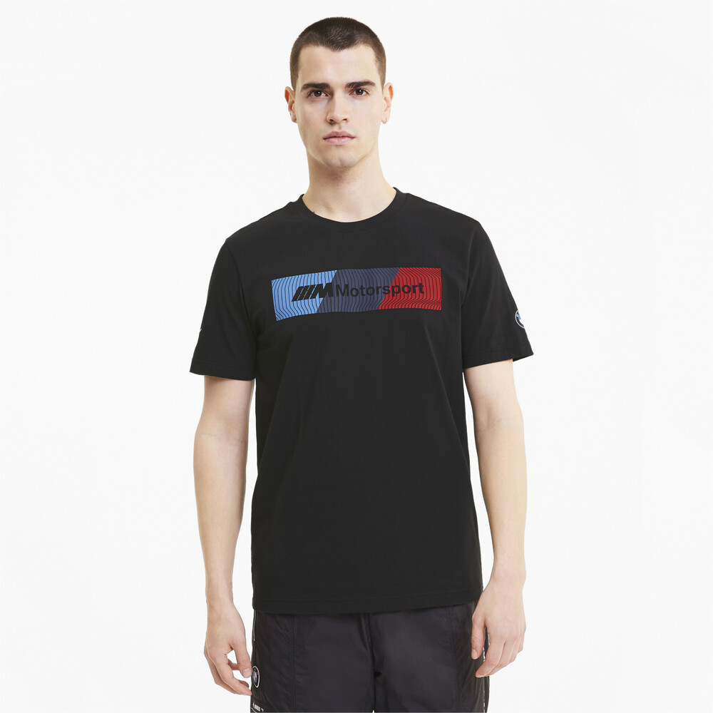 Bmw M Motorsport Logo Erkek T Shirt Siyah Puma Puma Turkiye Resmi Alisveris Sitesi