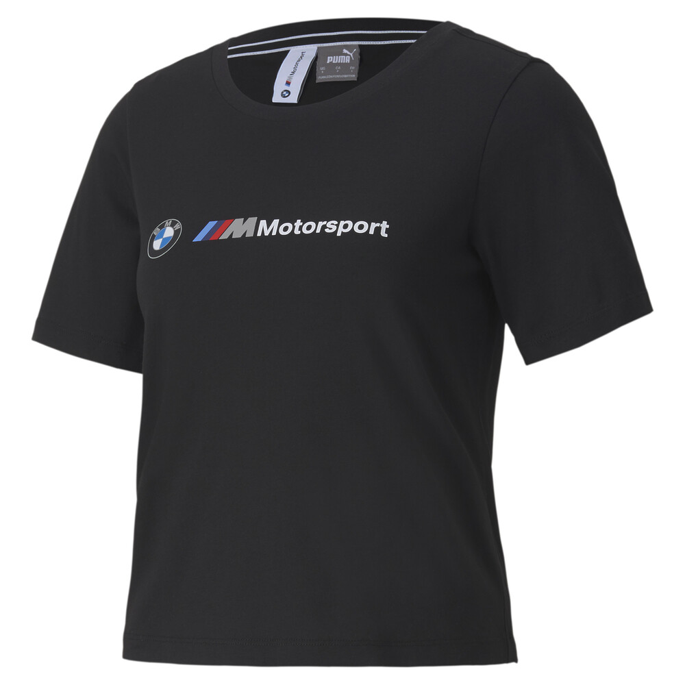 

PUMA - female - Футболка BMW MMS Wmn Logo Tee – Puma Black –, Черный