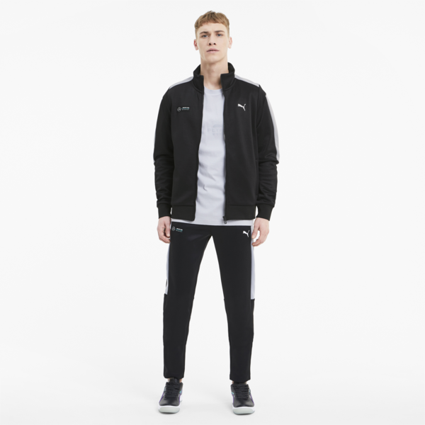 Mercedes T7 Men's Track Jacket, Puma Black, large-ZAF
