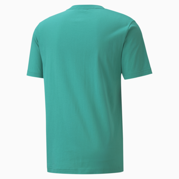 Mercedes Logo Men's Tee, Spectra Green, large-ZAF