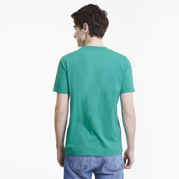 Mercedes Logo Men's Tee, Spectra Green, large-ZAF