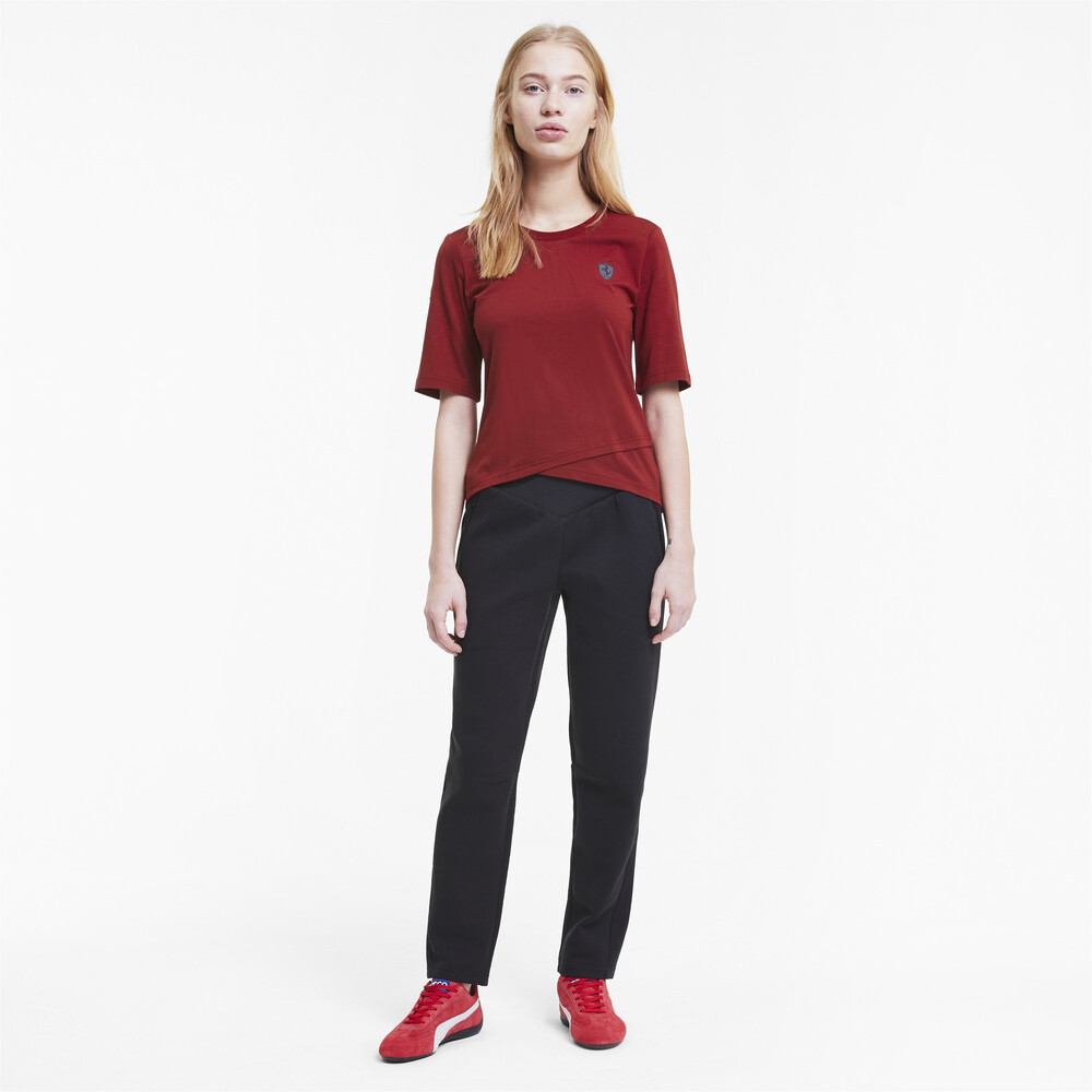 

PUMA - female - Футболка Ferrari Style Shield Tee – Red Dahlia –, Красный