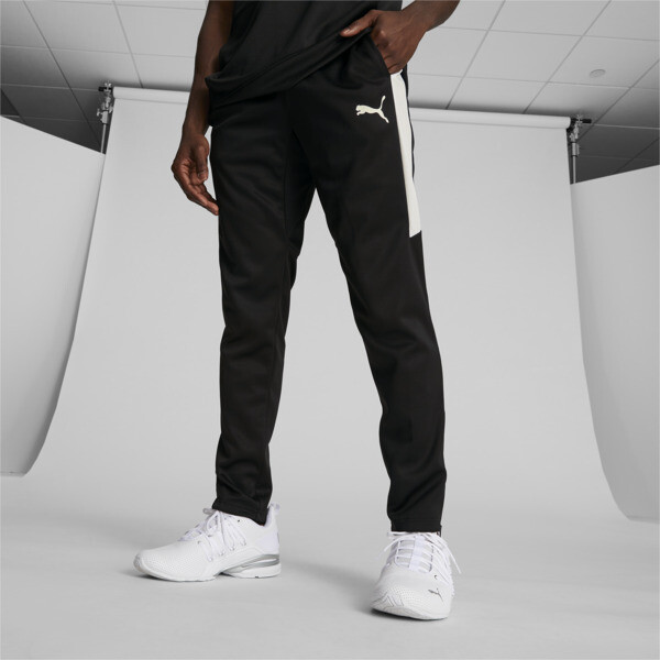 Shop Puma Speed Men's Pants In Black- White