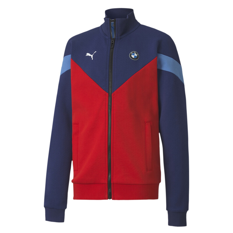 

PUMA BMW M Motorsport Kid's Jacket, Black/red/blue