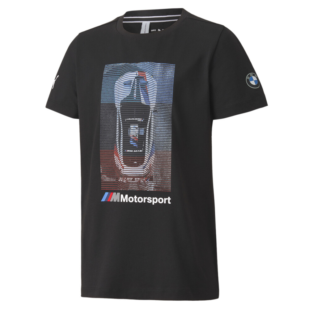 Bmw M Motorsport Graphic Cocuk T Shirt Siyah Puma Puma Turkiye Resmi Alisveris Sitesi