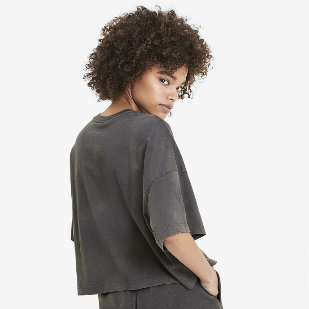 

PUMA - female - Футболка MMQ Tee Wmns – Dark Shadow –, Зеленый